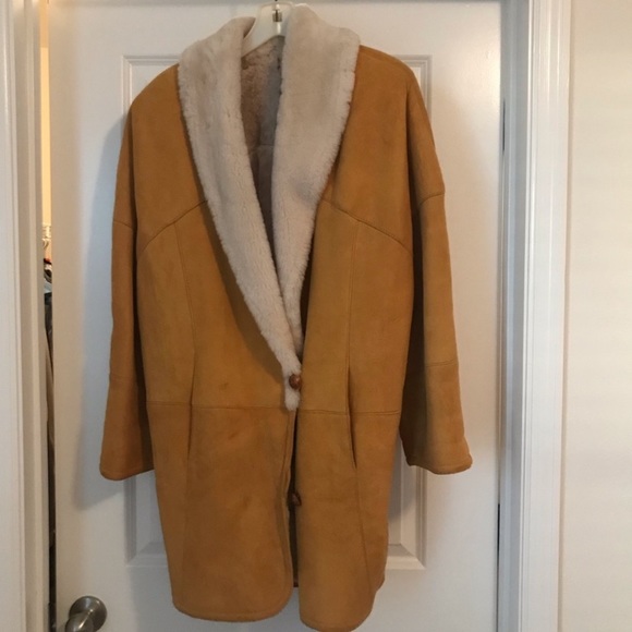 Saks Fifth Avenue Jackets & Blazers - Genuine shearling leather coat